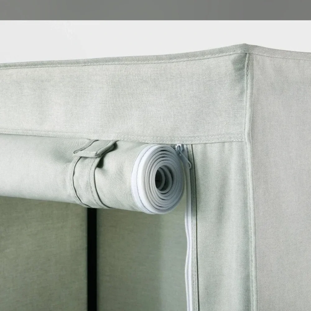 NIB Brightroom Gray Fabric Wardrobe Storage Organizer